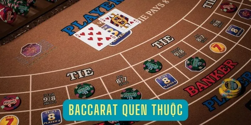 Game cá cược Baccarat lôi cuốn và vô cùng hấp dẫn